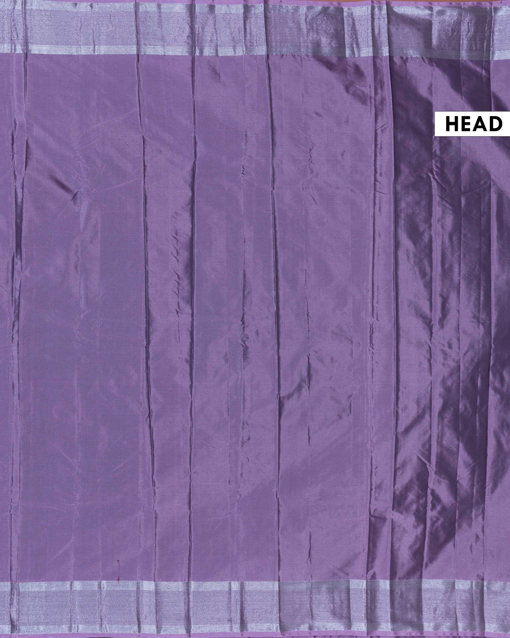 Elegant Premium Plain Body Soft Silk Saree Highlighted with Subtle Traditional Zari Border - Purple