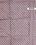 Elegant Semi-Silk Saree with Handloom-Style Weave and Traditional Patterns - Light Brown-Blouse