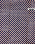 Elegant Semi Chanderi Saree with Traditional Woven Geometric Motifs and Rich Contrast Zari Border - Blouse