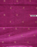 Elegant Semi Silk Cotton Saree Golden Zari Border and All-Over Thread Motifs - Pink