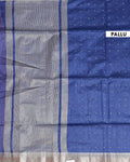 Elegant Semi Silk Saree with All-Over Zari Buttas and Woven Pallu - Blue-HEAD