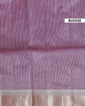 Elegant Semi Silk Saree with All-Over Zari Buttas and Woven Pallu - Purple