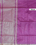 Elegant Semi Silk Saree with All-Over Zari Buttas and Woven Pallu - Purple