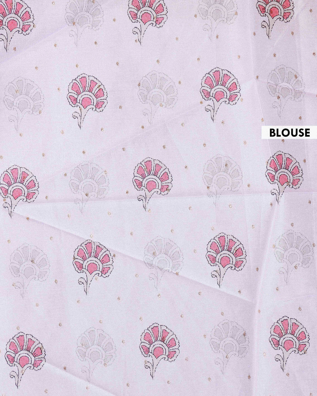 Elegant Semi Tussar Silk Saree with Hand-Painted Elephant and Floral Motifs - White