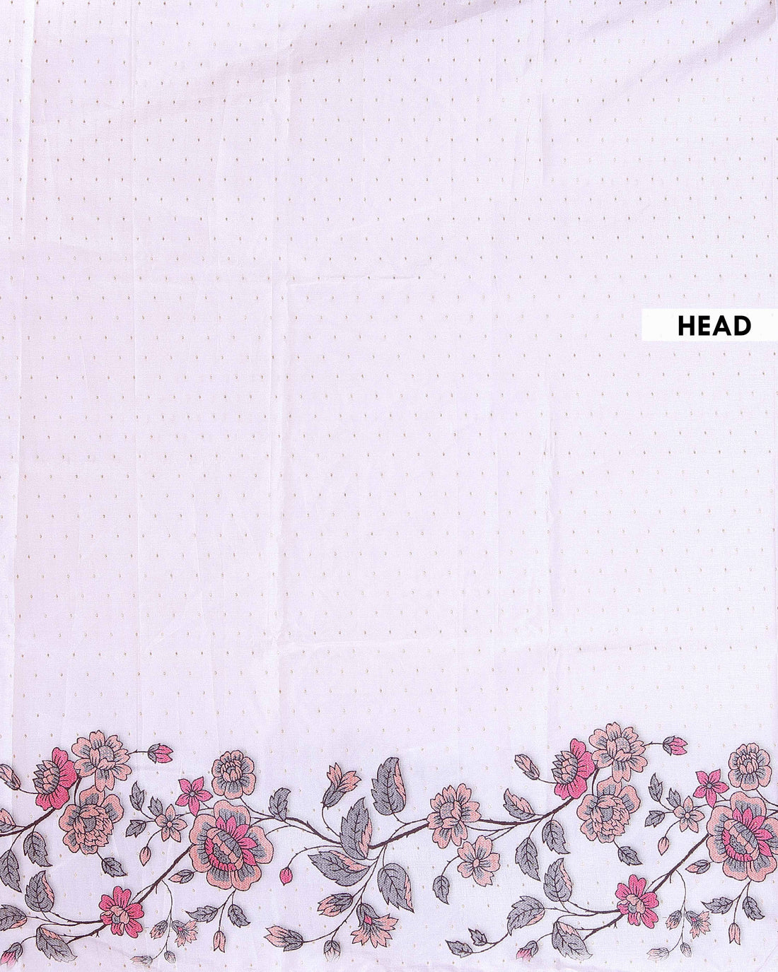 Elegant Semi Tussar Silk Saree with Woven Floral Design  - White