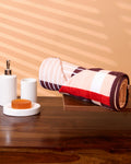 Elegant Soft Classic Plaid Terrycloth Towel - Multi