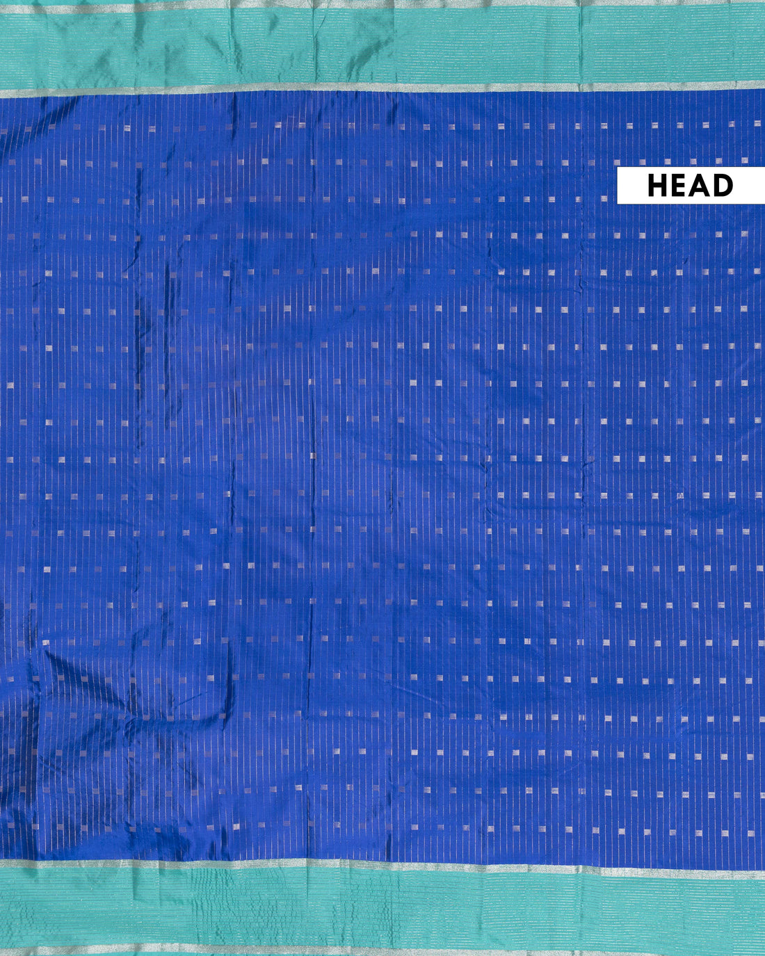 Elegant Soft Silk Saree Featuring Vertical Zari Stripes and Highlighted Border - Blue