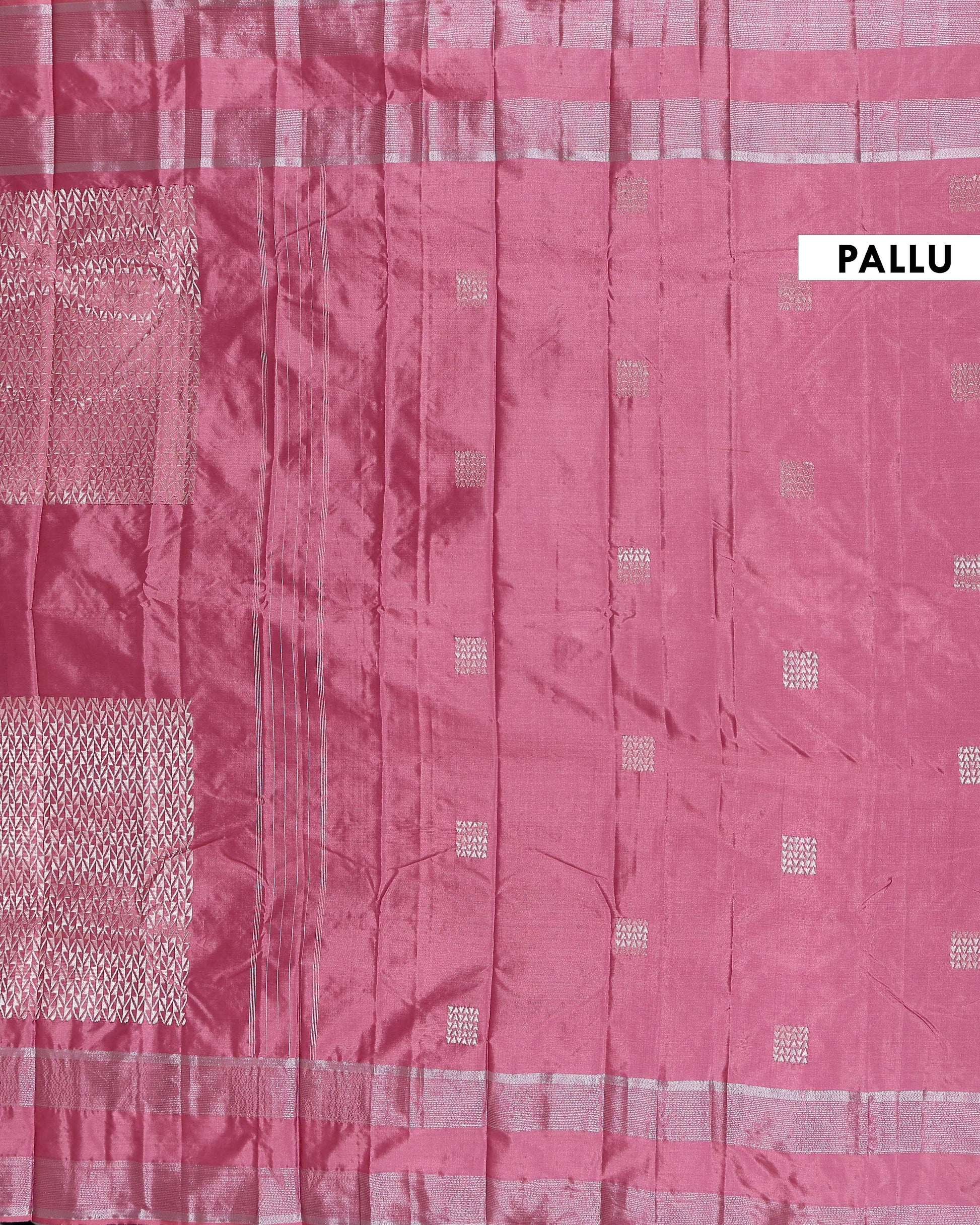 Elegant Soft Silk Saree with Detailed Zari Motifs and Border - Onion Pink