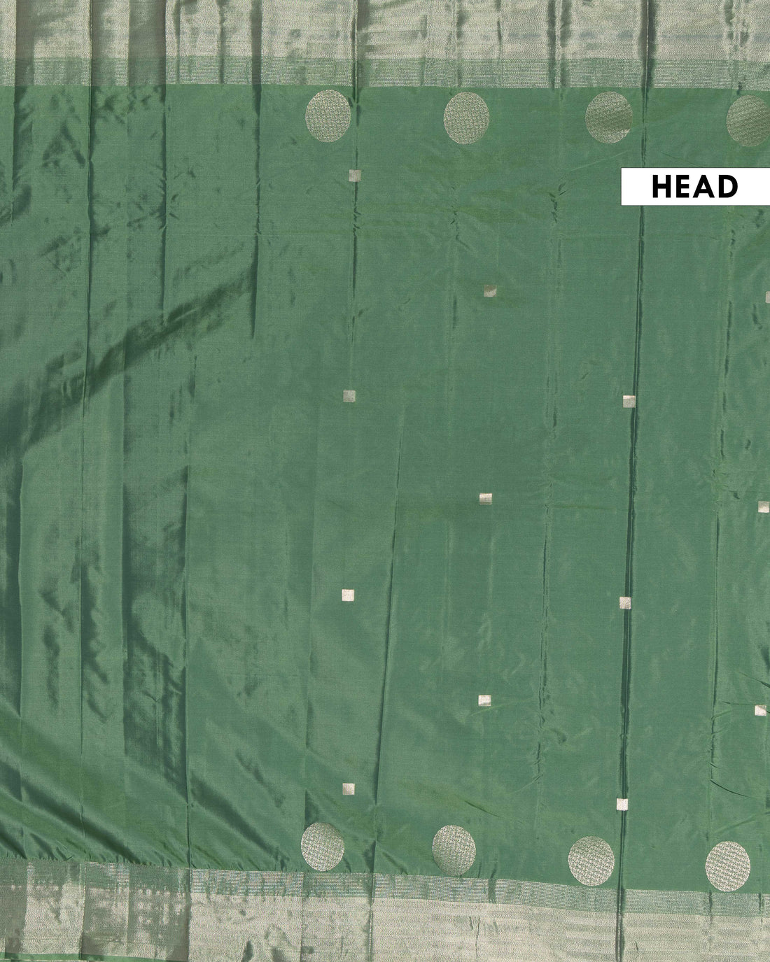 Elegant Soft Silk Saree with Subtle Zari Border and Smooth Glossy Finish - Green