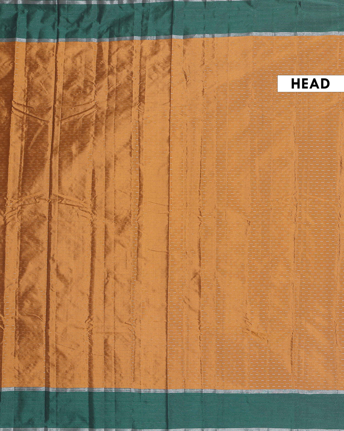 Elegant Soft Silk Saree with Woven Dot Motifs and Contrasting Zari Border - Brown