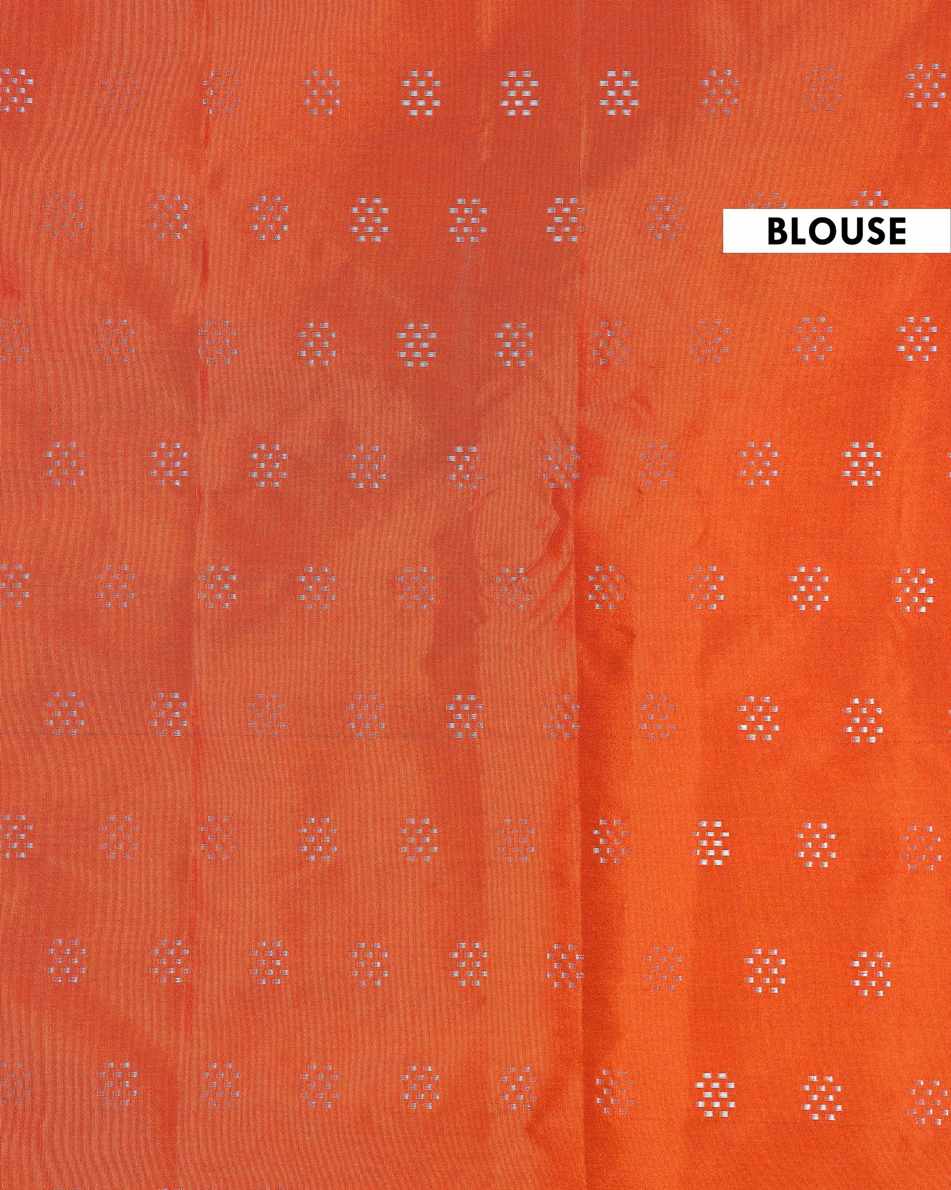Elegant Soft Silk Saree with a Classic Zari Striped Pattern and Rich Contrast Border - Green