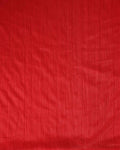 Elegant Solid Women’s Dupatta with Soft Crinkled Texture Lightweight Sheer and Finished Edges, Red