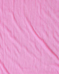Elegant Solid Women’s Dupatta with Soft Crinkled Texture Lightweight Sheer and Finished Edges - Rose Pink-Full Image