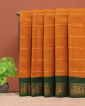Elegant_Sungudi_Cotton_Saree_with_Striped_Body_and_Rich_Zari_Border_-_Mustard