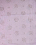 Elegant Women’s Dupatta with All Over Circular Sequin Butta Motifs with Delicate Embroidery & Tassel Border - White-Full Image