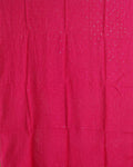 Elegant Women’s Embroidered Dupatta with Delicate All-Over Sequin Butta Work - Dark Pink-Full Image