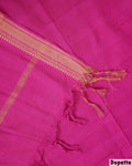 Elegant Women’s Salwar Suit Material Set Top 2.5 Mtr, Pant 2 Mtr & Dupatta 2.25 Mtr with Woven Border, Pink