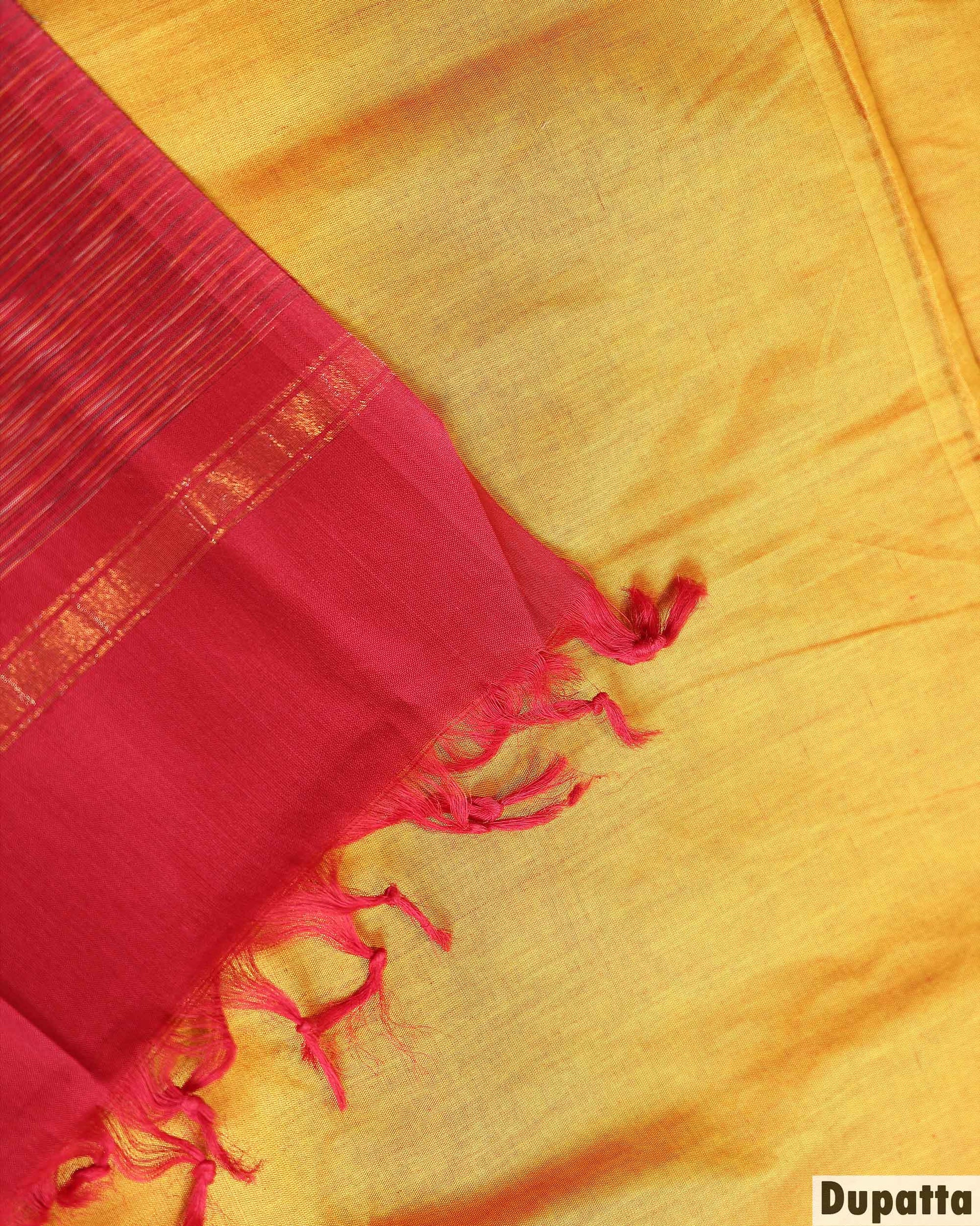 Elegant Women’s Unstitched Salwar Suit Material Set with Dupatta 2.25 Mtr - Multi