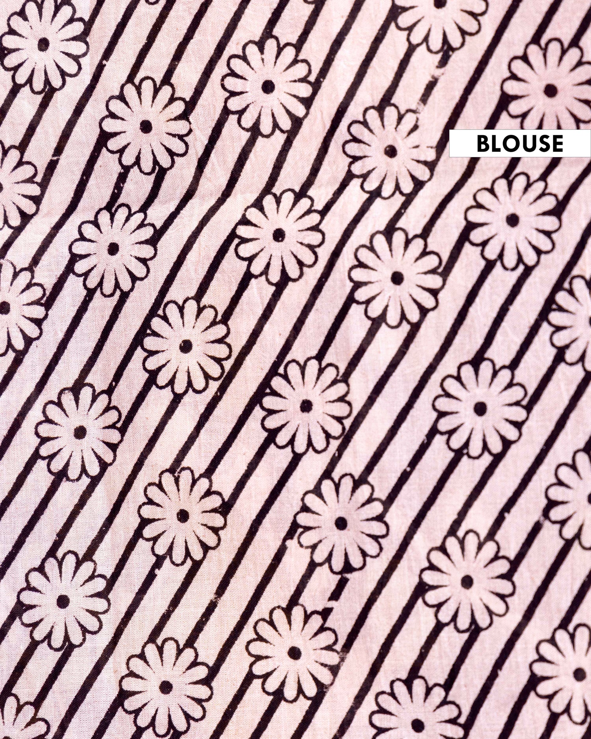 Exquisite Handloom Cotton Saree with Authentic Kalamkari Art and Peacock Pattern - Orange