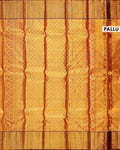 Exquisite Handwoven Kanchipuram Tissue Silk Saree with Traditional Zari Border - Gold-Pallu