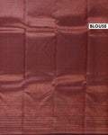 Exquisite Kanchipuram Pure Silk Saree with Zari Weave & Traditional Motifs - Blouse