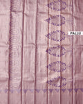 Exquisite Kanchipuram Tissue Saree with Intricate Weave and Traditional Motifs  - Peach-Pallu