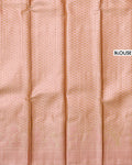 Exquisite Kanchipuram Tissue Saree with Intricate Zari Weave & Traditional Border - Blouse