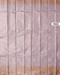 Exquisite Kanchipuram Tissue Saree with Intricate Zari Weave & Traditional Border - Lavender-Head