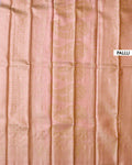 Exquisite Kanchipuram Tissue Saree with Intricate Zari Weave & Traditional Border - Pallu