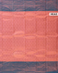 Exquisite Pure Silk Kanchipuram Saree with Intricate Zari Weave and Traditional Motifs - Copper-Head