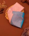 Exquisite Pure Silk Kanchipuram Saree with Intricate Zari Weave and Traditional Motifs - Copper