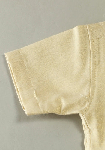 Buy Gold Colour Silk Cotton Dhoti & Shirt Set