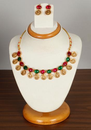 Gold Plated Necklace Set