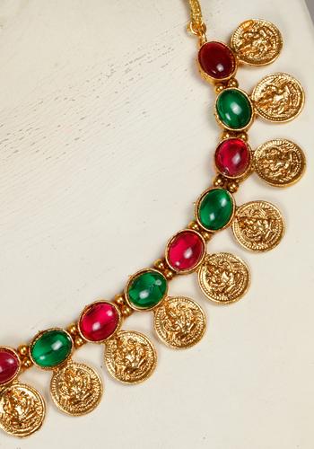 Buy Gold Plated Necklace Set Online