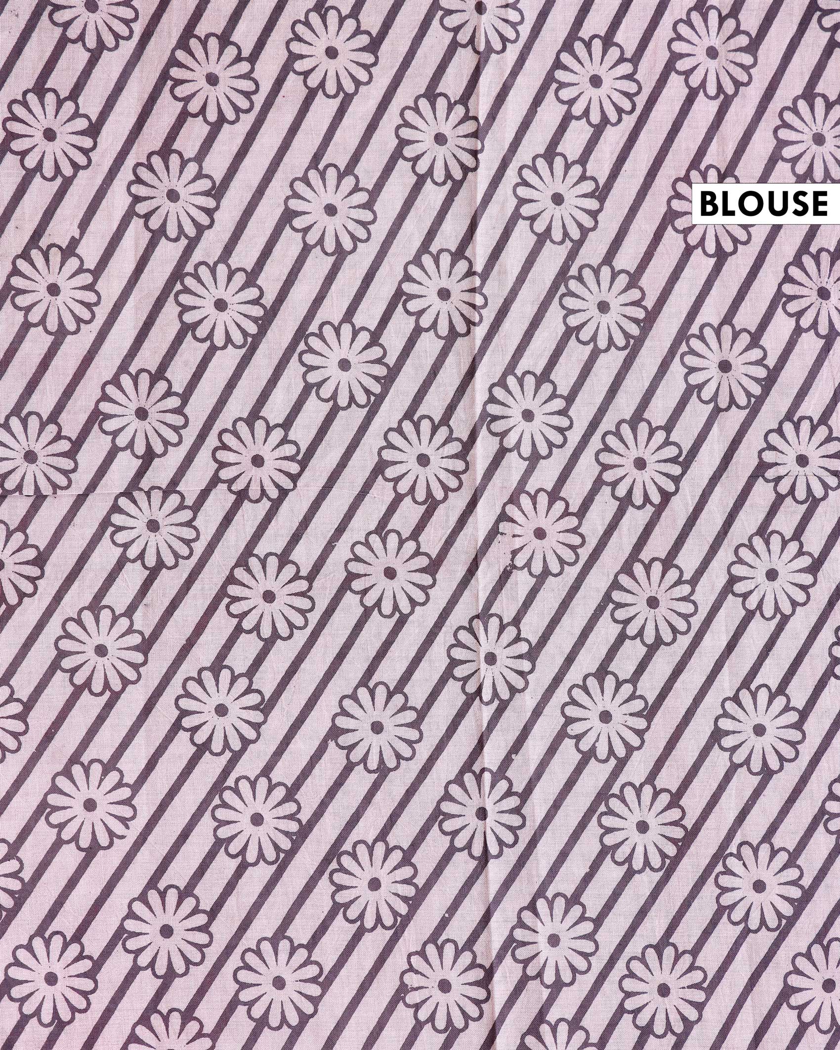 Handcrafted Kalamkari Cotton Saree with Zigzag Pattern and Paisley Border - Multi