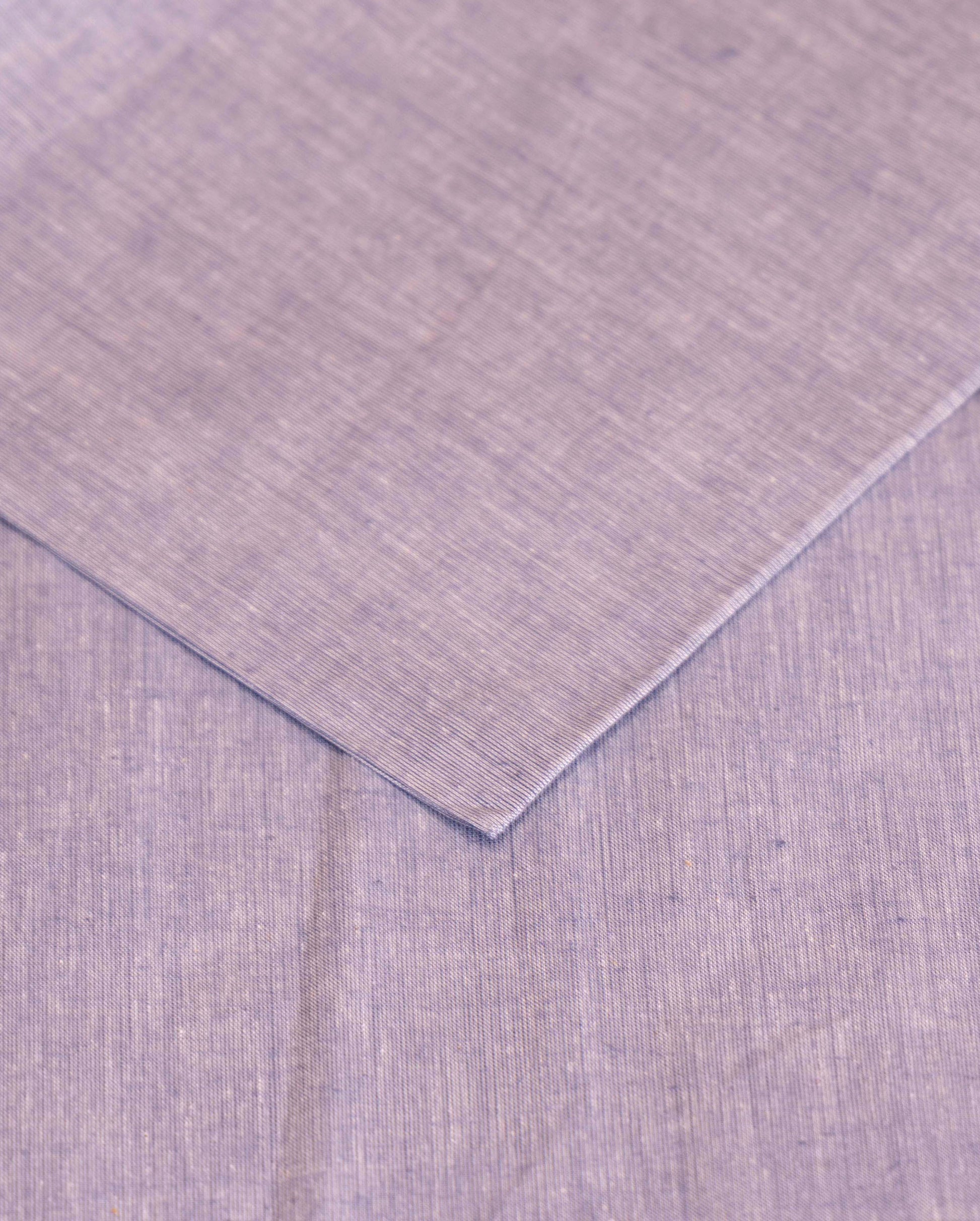 Women's Unstitched Handloom Cotton Salwar Suit Material with Woven Zari Border and Contrast Dupatta - Grey