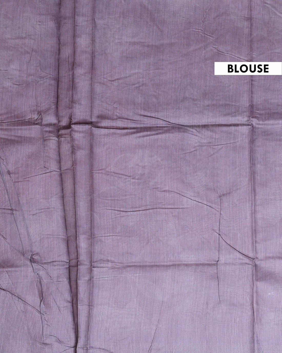 Handloom Floral Printed Semi Silk Saree with Woven Zari Border - Purple