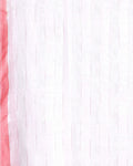Handloom Ikkat Cotton Saree with Woven Striped Border - Off White-Close