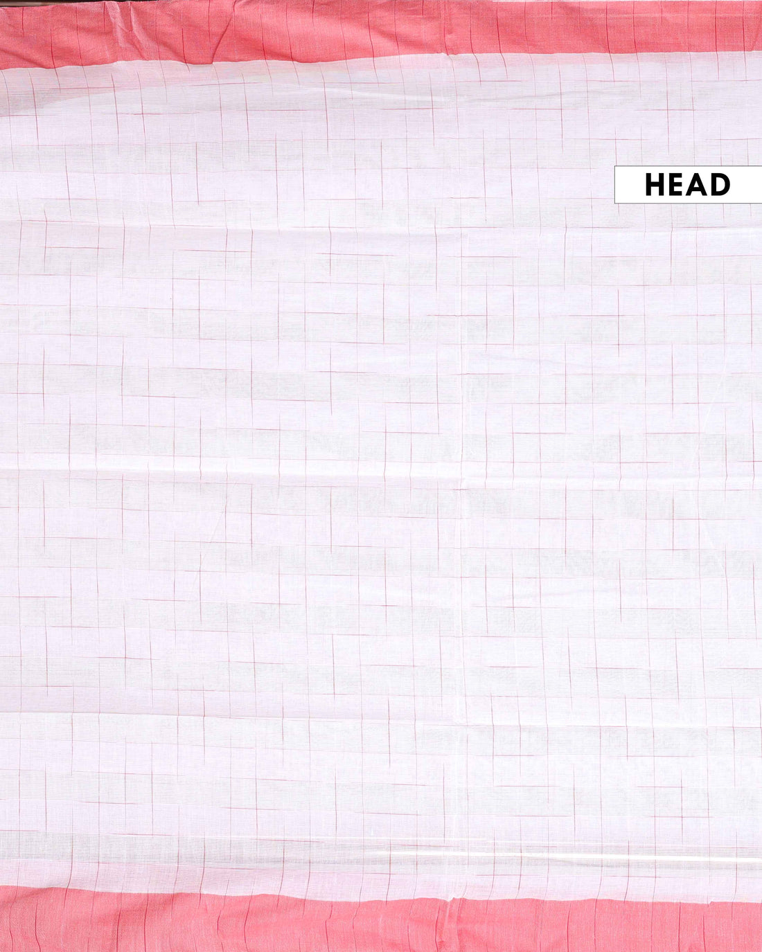 Handloom Ikkat Cotton Saree with Woven Striped Border - Off White