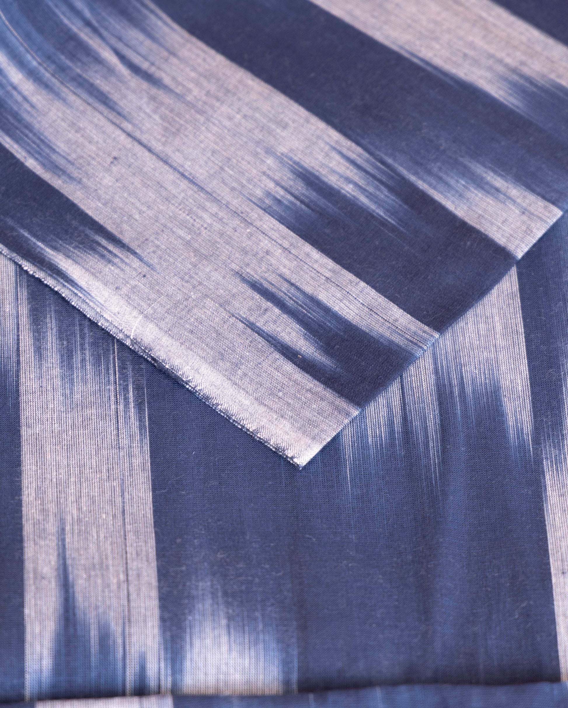 Women's Handloom Ikkat Cotton Unstitched Salwar Suit Material with Dupatta - Multi