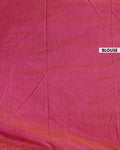 Handloom Intricate Patola Semi-Silk Saree with Traditional IkKat Weave - blouse