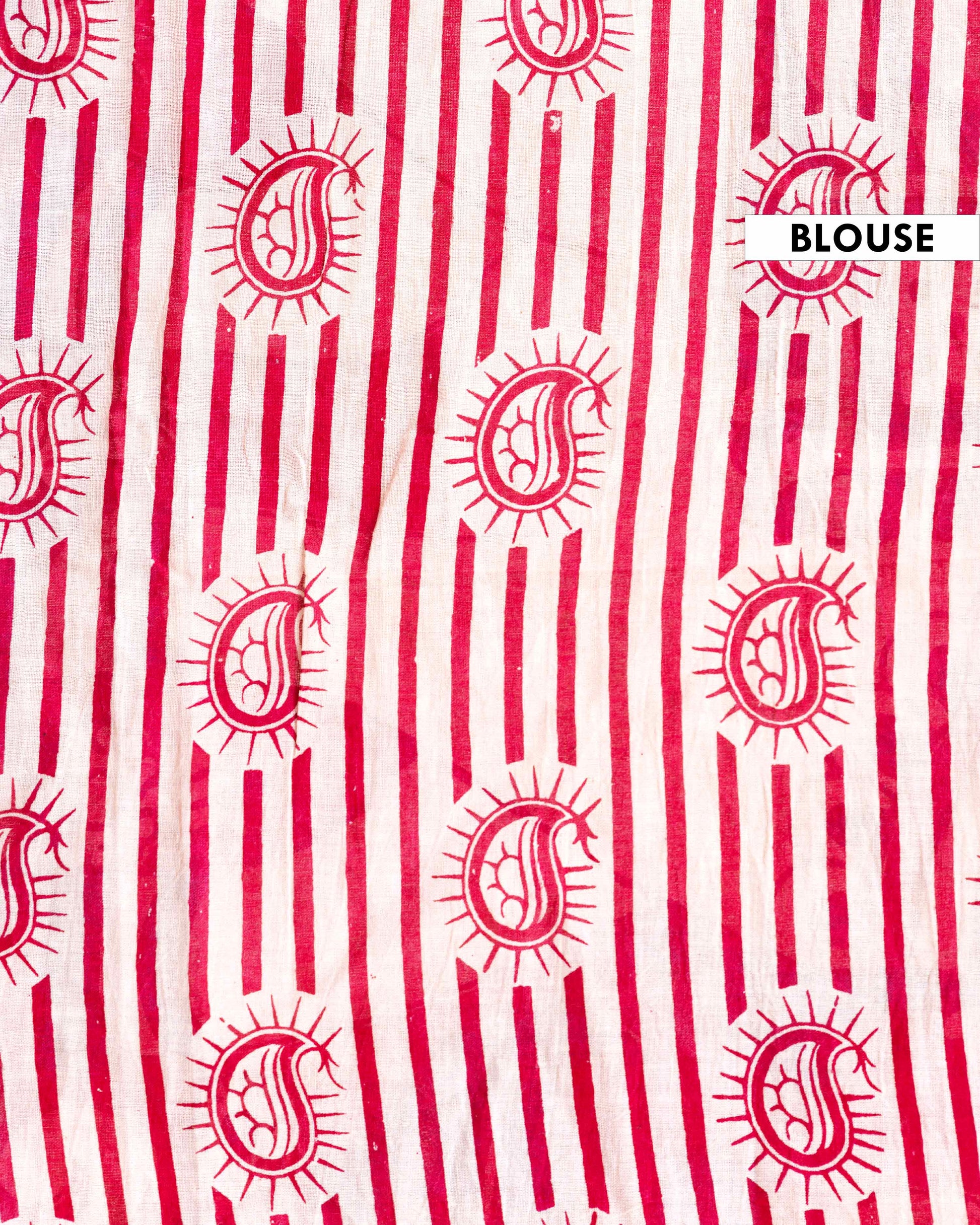 Handloom Kalamkari Cotton Saree with Tree of Life Motifs and a Floral Border - Blue