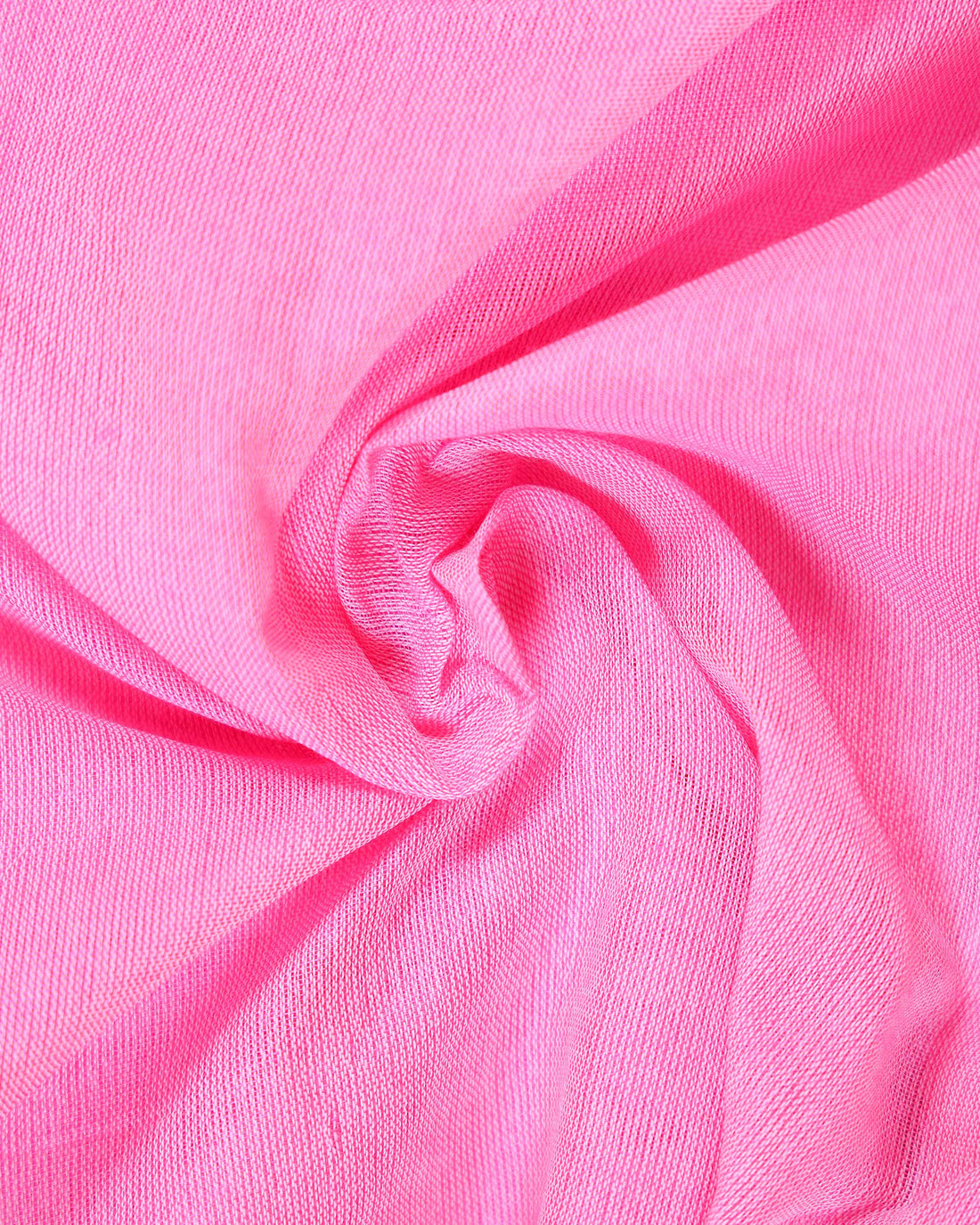 Handloom Khadi Cotton Saree with Contrast Printed Blouse and Tassel Accents - Pink-six