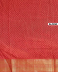 Handloom Patola Semi-Silk Saree with Intricate Border and Pallu - pallu