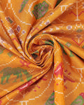 Handloom Patola Semi-Silk Saree with Intricate Border and Pallu - pallu