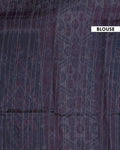 Handloom Pochampally Ikkat Saree with Geometric Weave - Multi