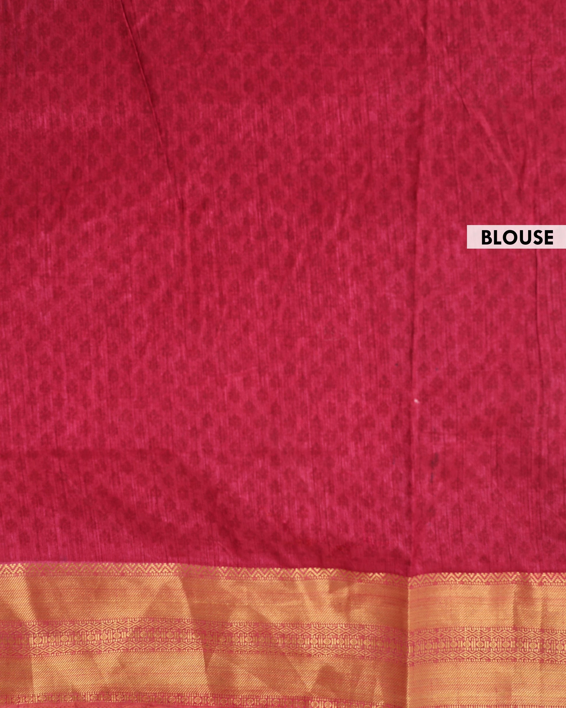 Handloom Semi Patola Silk Saree with Traditional Ikkat Motifs and Zari Border - Black-blouse