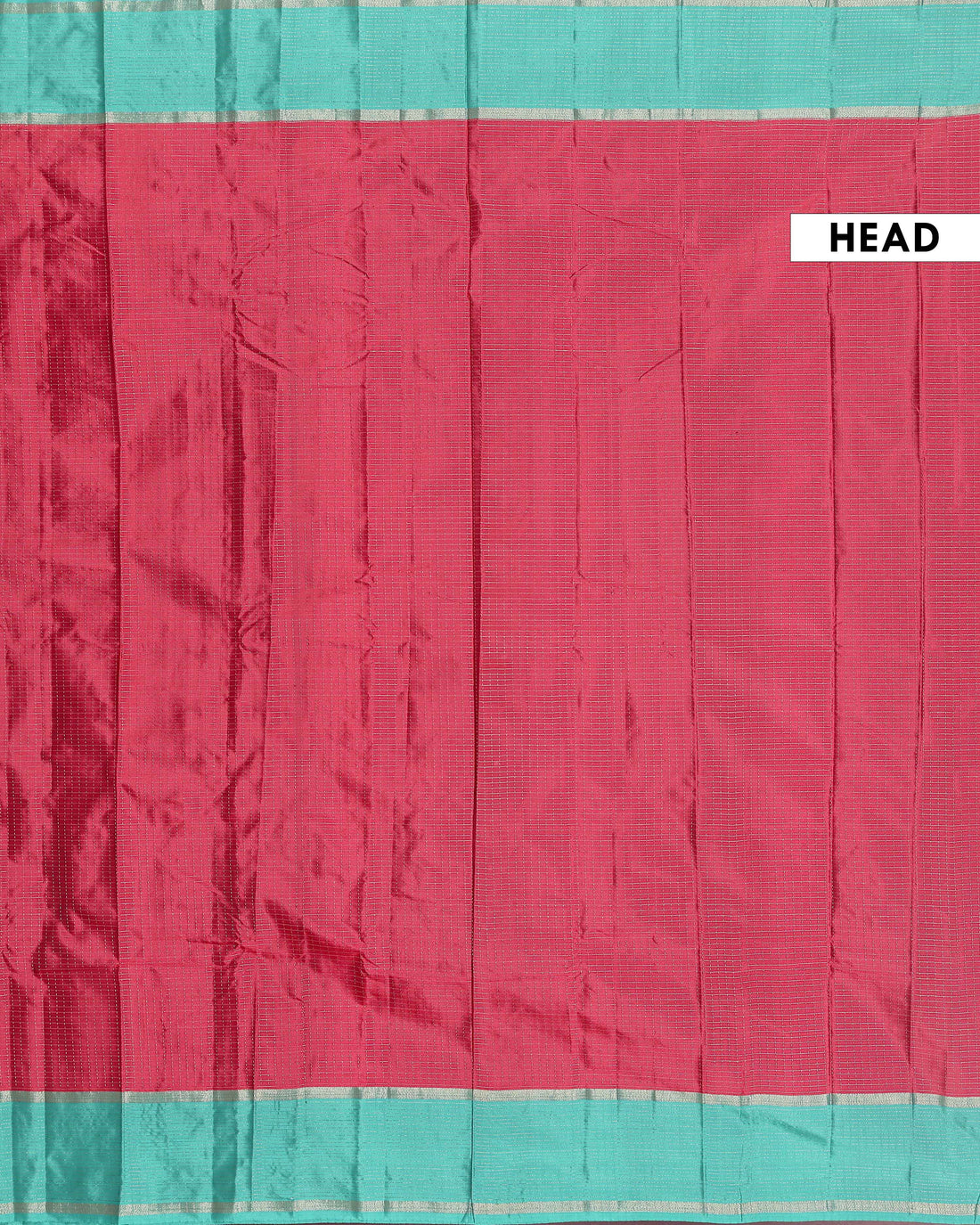 Handloom Soft Silk Saree with Zari Checks and a Contrast Border - Maroon