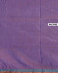 Handwoven Patola Semi-Silk Saree with Geometric and Floral Motifs - Pink-blouse