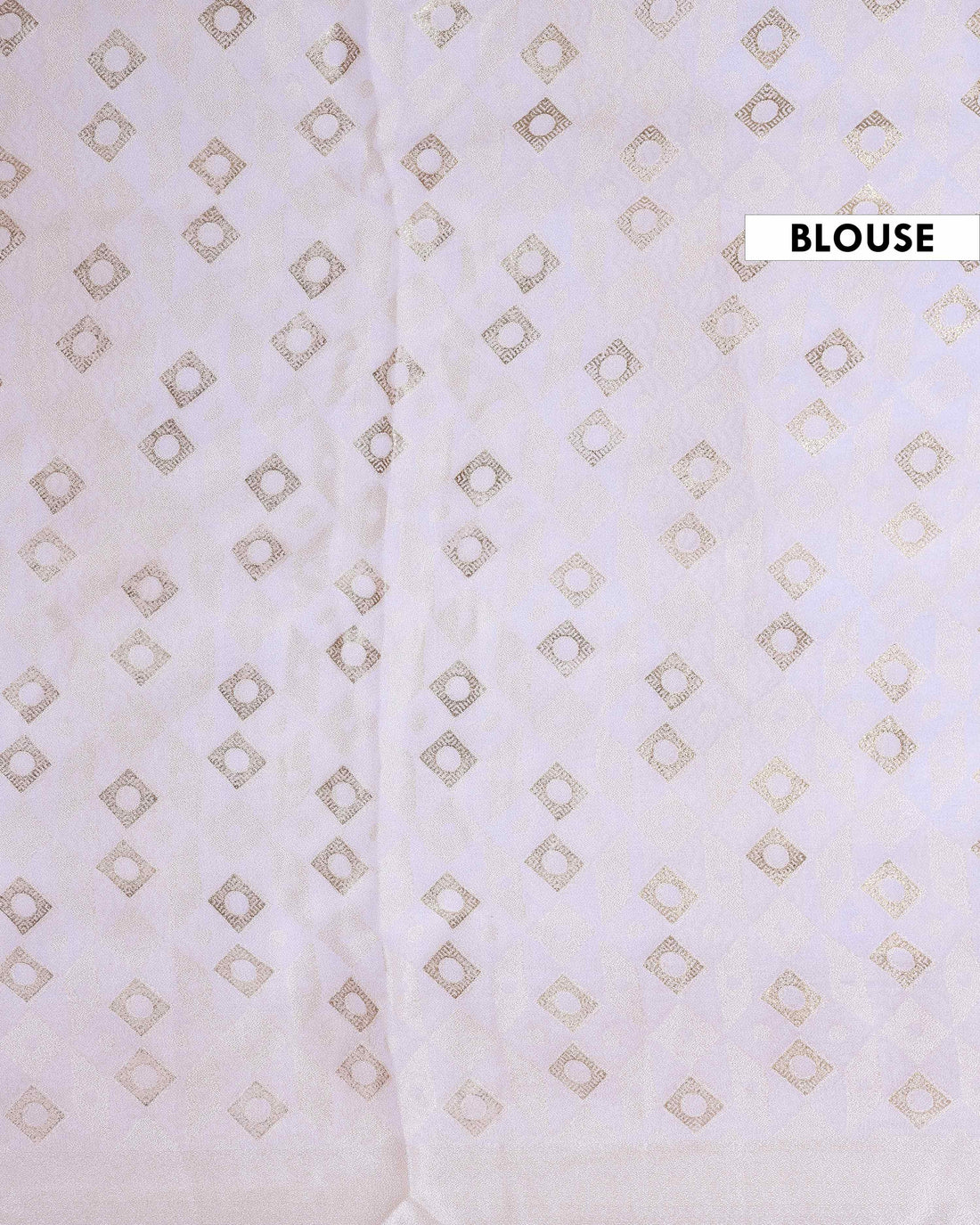 Elegant Dola Saree with Intricate Floral Motifs and Zari Border – Cream